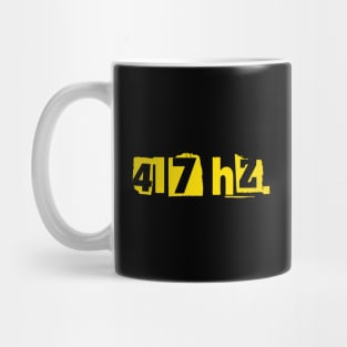 Solfeggio Frequency 417 hz. Mug